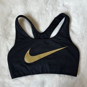 Women’s Nike Gold Swoosh Sports Bra